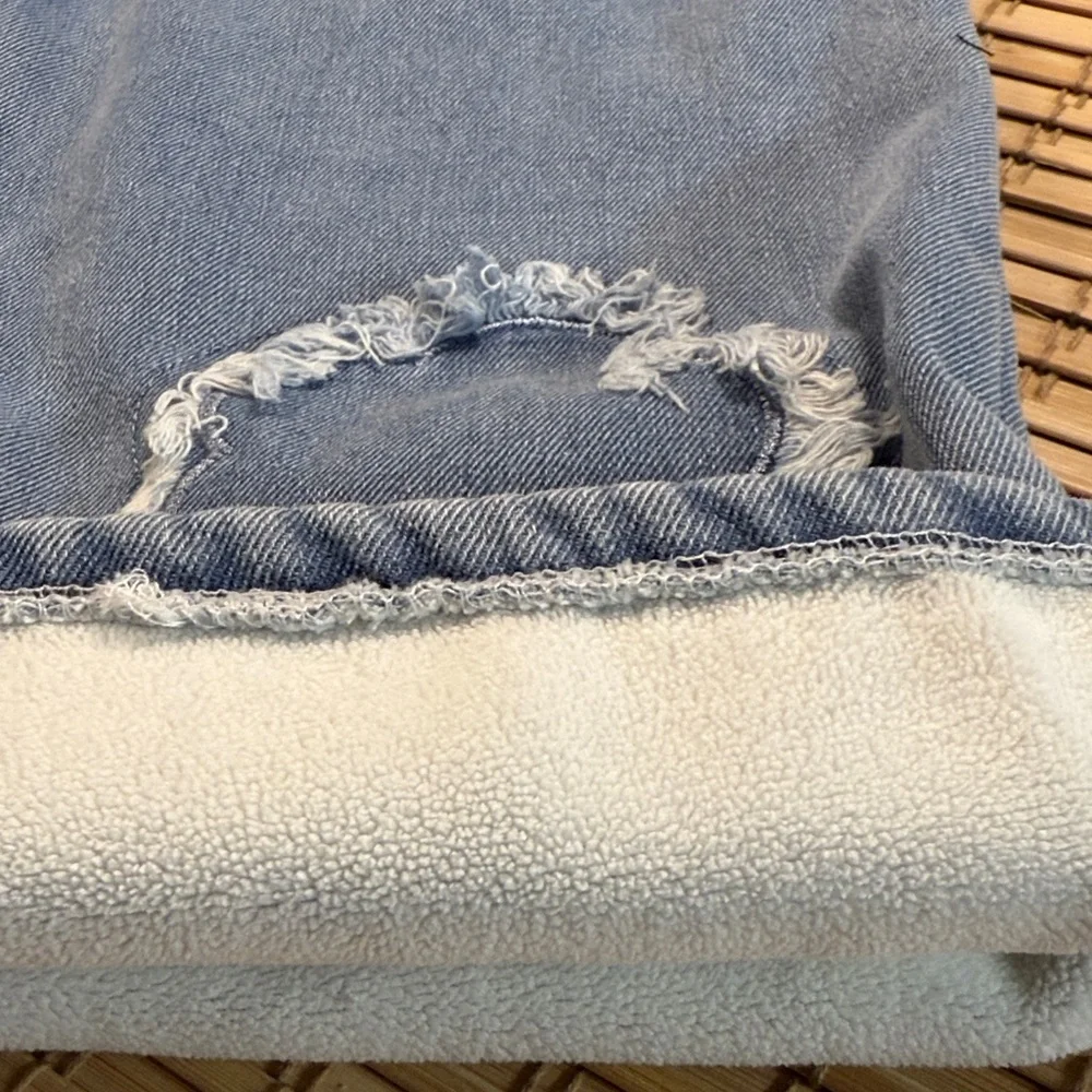 Hercastle Blue Denim Fleece Lined Jeans